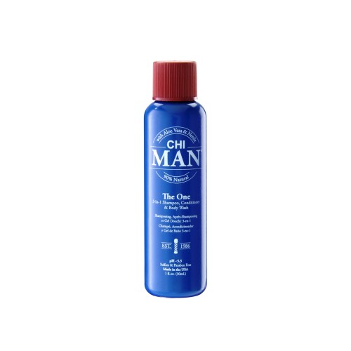 CHI Man 3-in-1 Shampoo, Conditioner, Body Wash 30ml